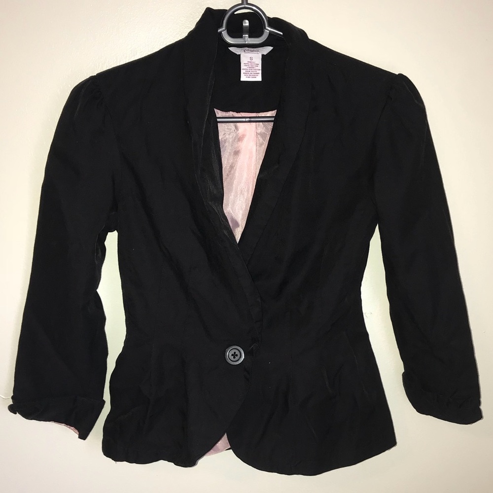 Candies black blazer S